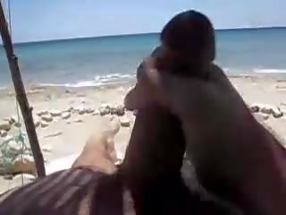土耳其語 男人 從 火雞 裸體 海灘